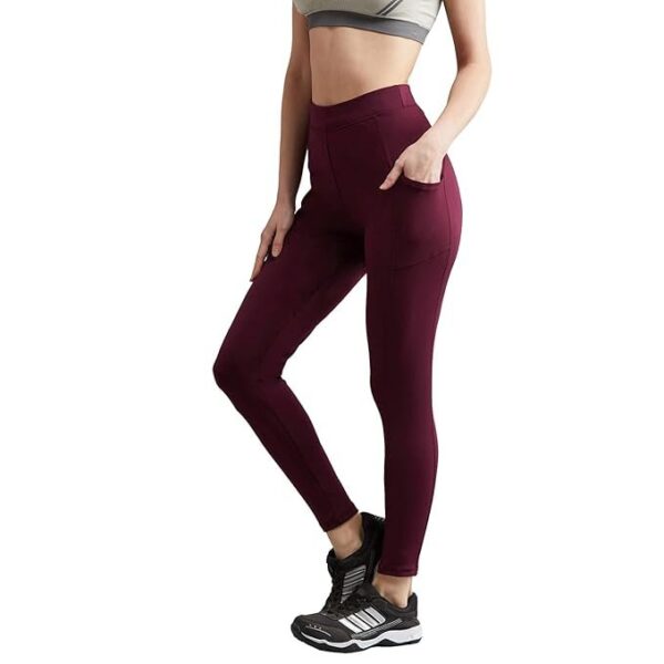 BLINKIN Women's Skinny Fit Mid Rise Leggings