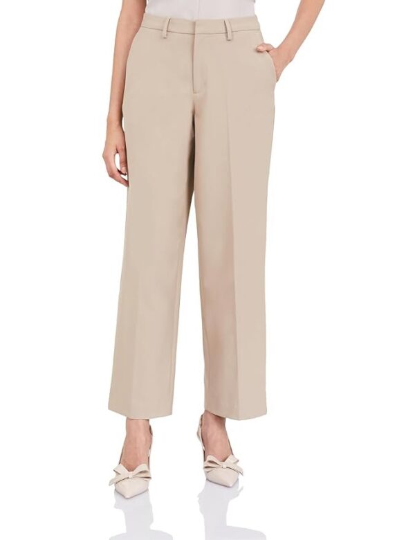 Women's Pleated Rayon Trousers