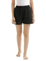 SAADAA Women's Shorts Pants Cotton Linen Fabric 2 Deep Pockets