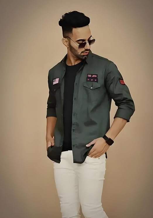 Men's Cargo Utility Shirt