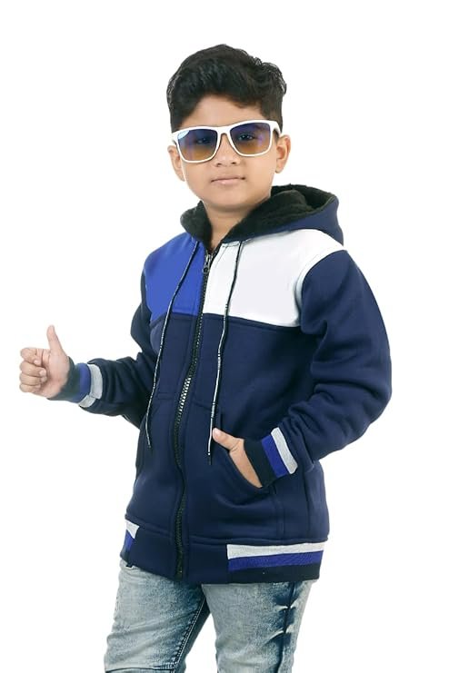 Kids' Warm Zip-Up Hoodie