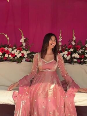 INDO ERA Women's Cotton Kurta and Pant with Dupatta Set