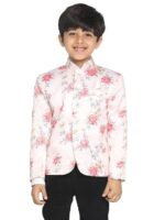VASTRAMAY Boys' Printed Jodhpuri