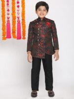 VASTRAMAY Boys' Maroon Jodhpuri_VASBJP004MA_30