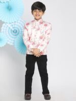 VASTRAMAY Boys' Printed Jodhpuri