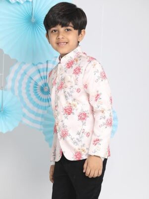 VASTRAMAY Boys Cotton Kurta Pyjama Set – Kantha Work Ethnic Wear for Janmashtami, Rakhi, Diwali & Festive Celebrations