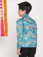 VASTRAMAY Boys' Printed Jodhpuri
