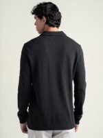 Men's Cotton Long Sleeve Polo