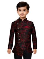 VASTRAMAY Boys' Maroon Jodhpuri_VASBJP004MA_30